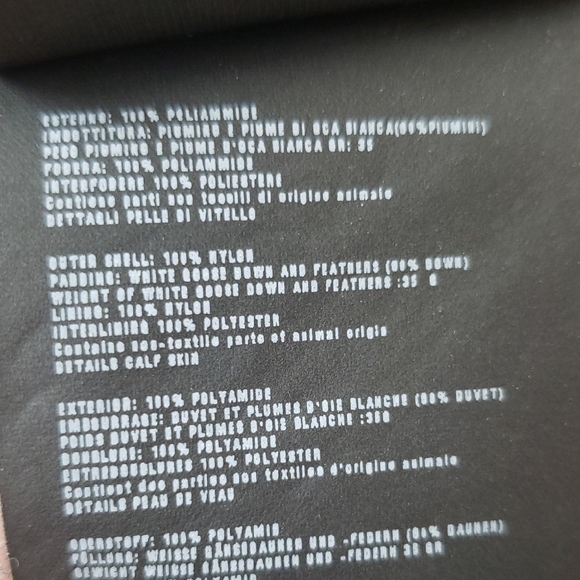 Prada Women's Black Quilted Down Puffer Jacket Size 42 Chic Feminine Cozy Winter - Picture 6 of 10